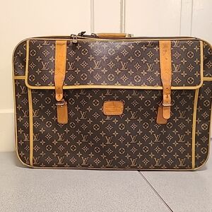Louis Vuitton Monogram Canvas Big  Suitcase - Brown Vintage